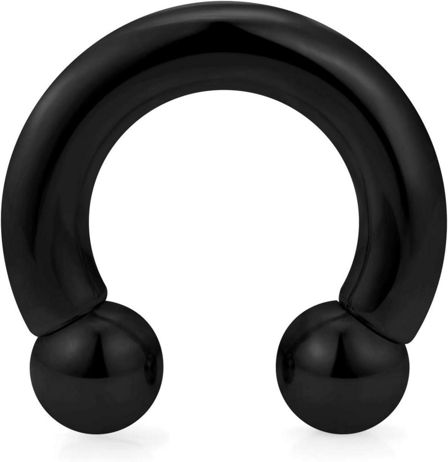 Briana Williams Intimpiercing Hufeisen Horseshoe Piercing Barbell Ring CBR Chirurgenstahl 10mm