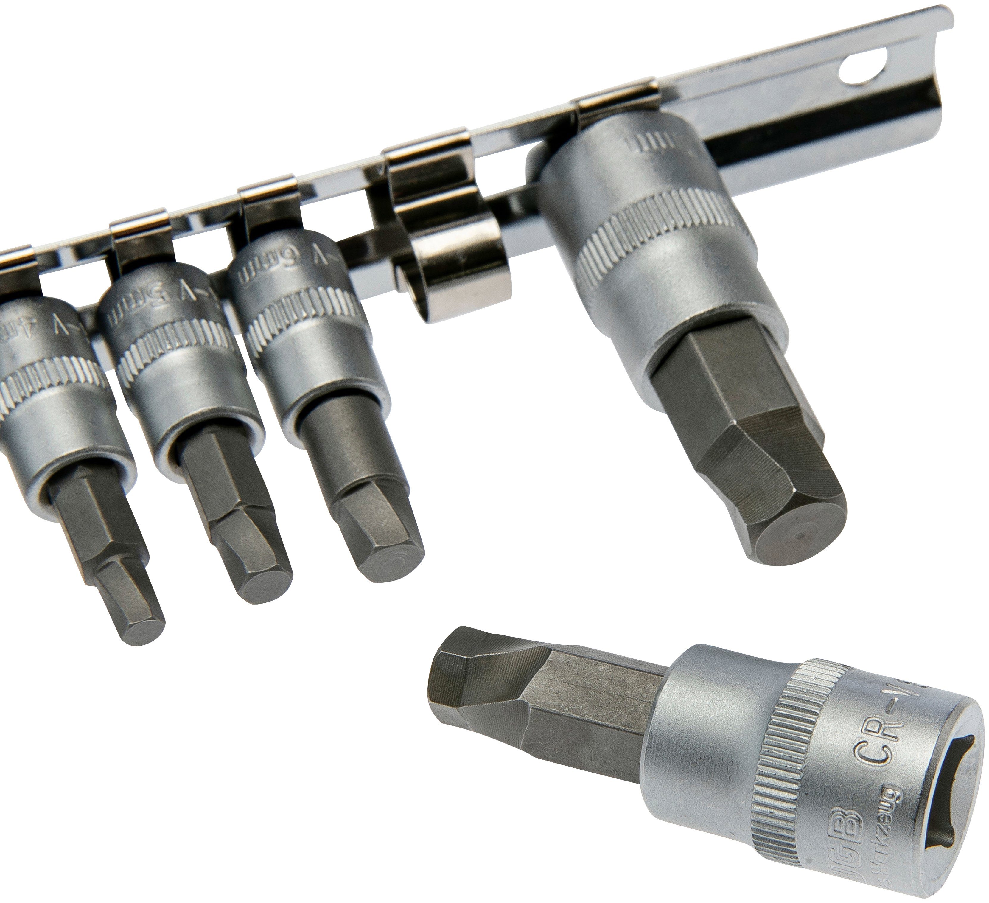 Stecknüsse, WGB 1/4″-Steckschlüssel-Einsatz Das 9-tlg. Werkzeug