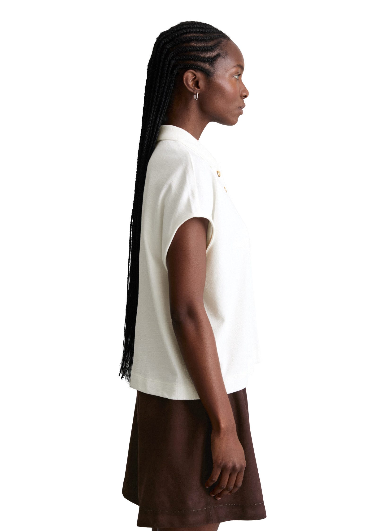 Marc O'Polo DENIM Poloshirt aus schwerem Single Jersey