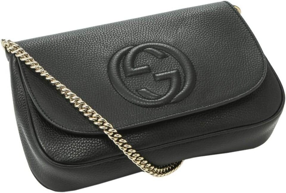 GUCCI Schultertasche Soho Leder