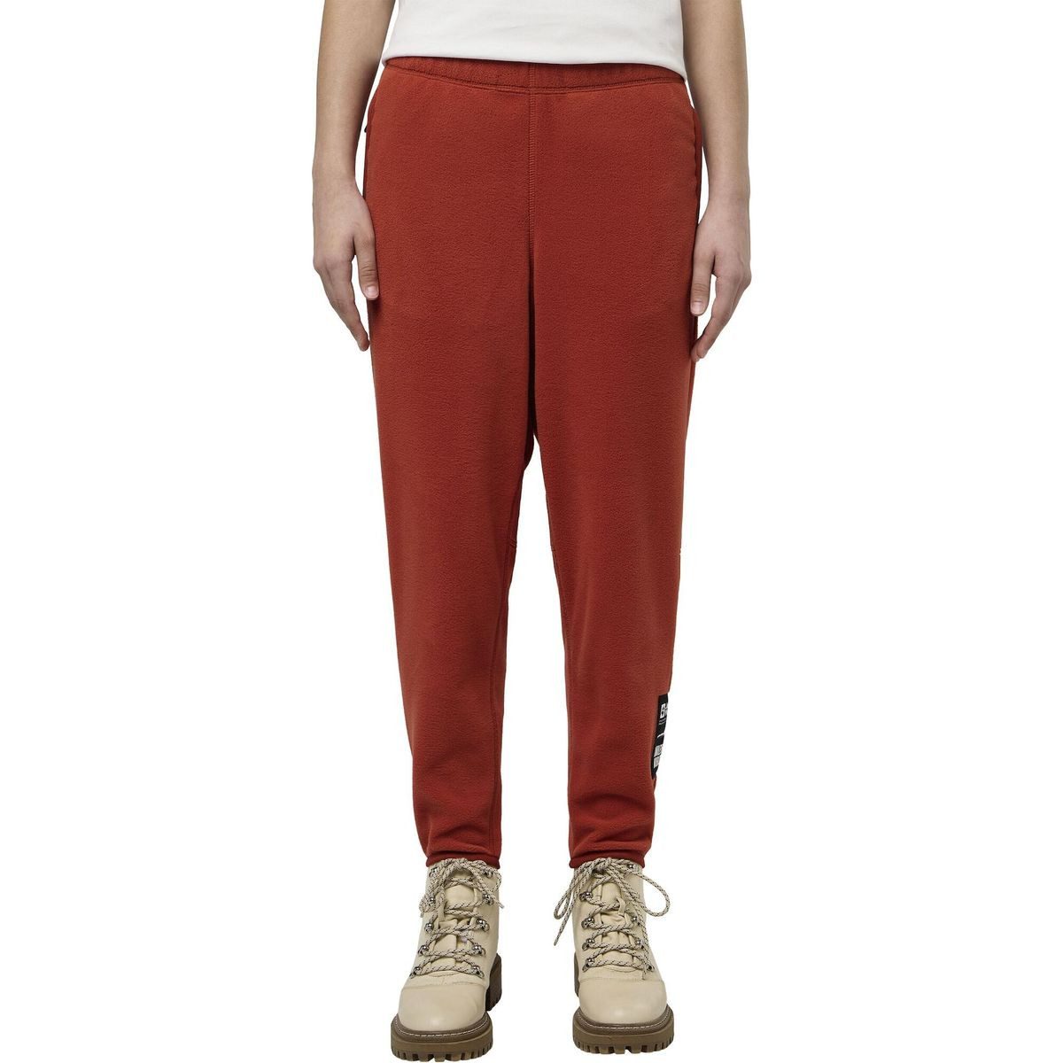Jack Wolfskin Outdoorhose Smileyworld Pants Y Weiche, nachhaltige Jogginghose aus recyceltem Polartec-Fleece für