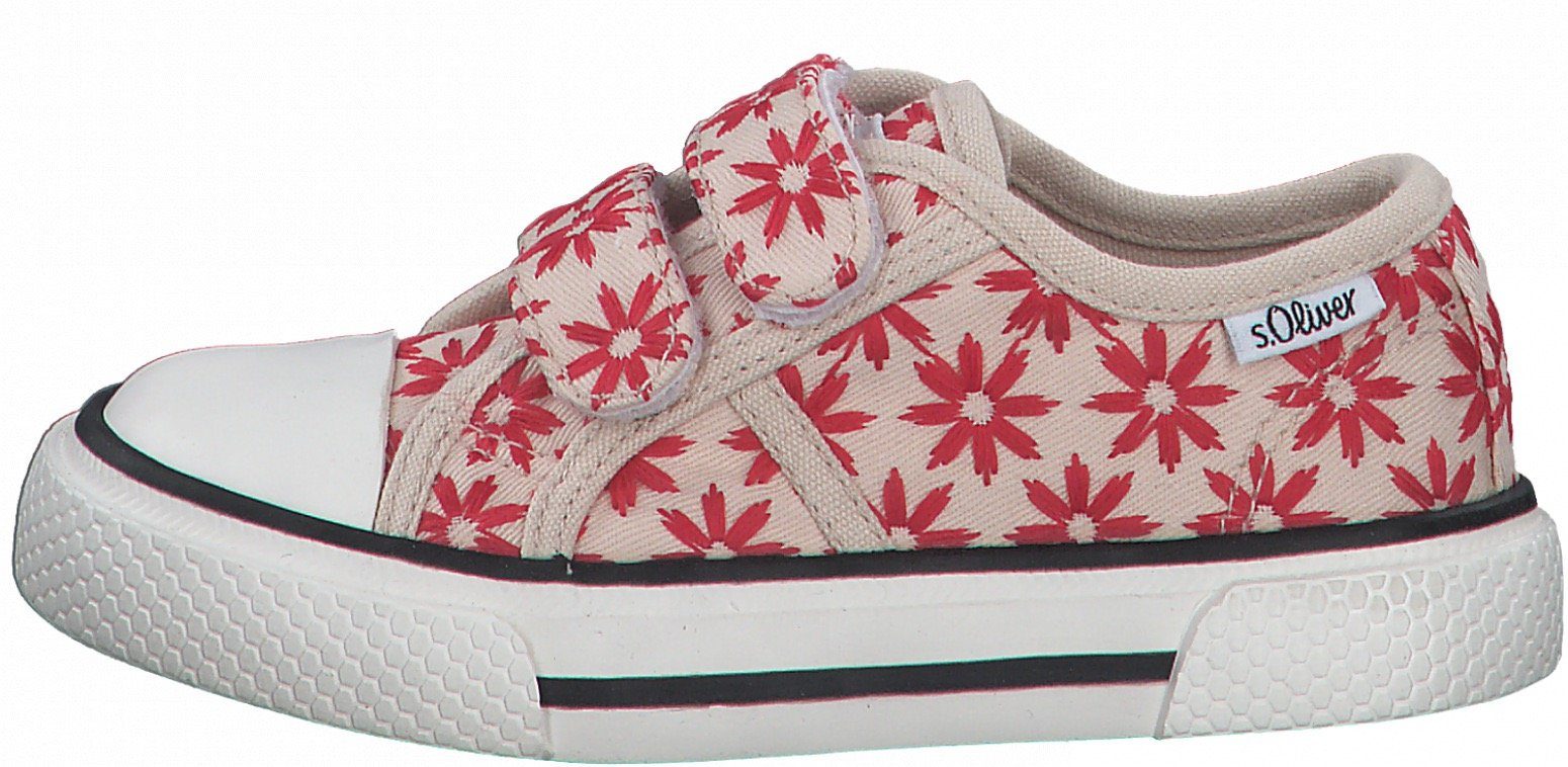 Schuhe Alle Sneaker s.Oliver Sneaker mit Blumenapplikation