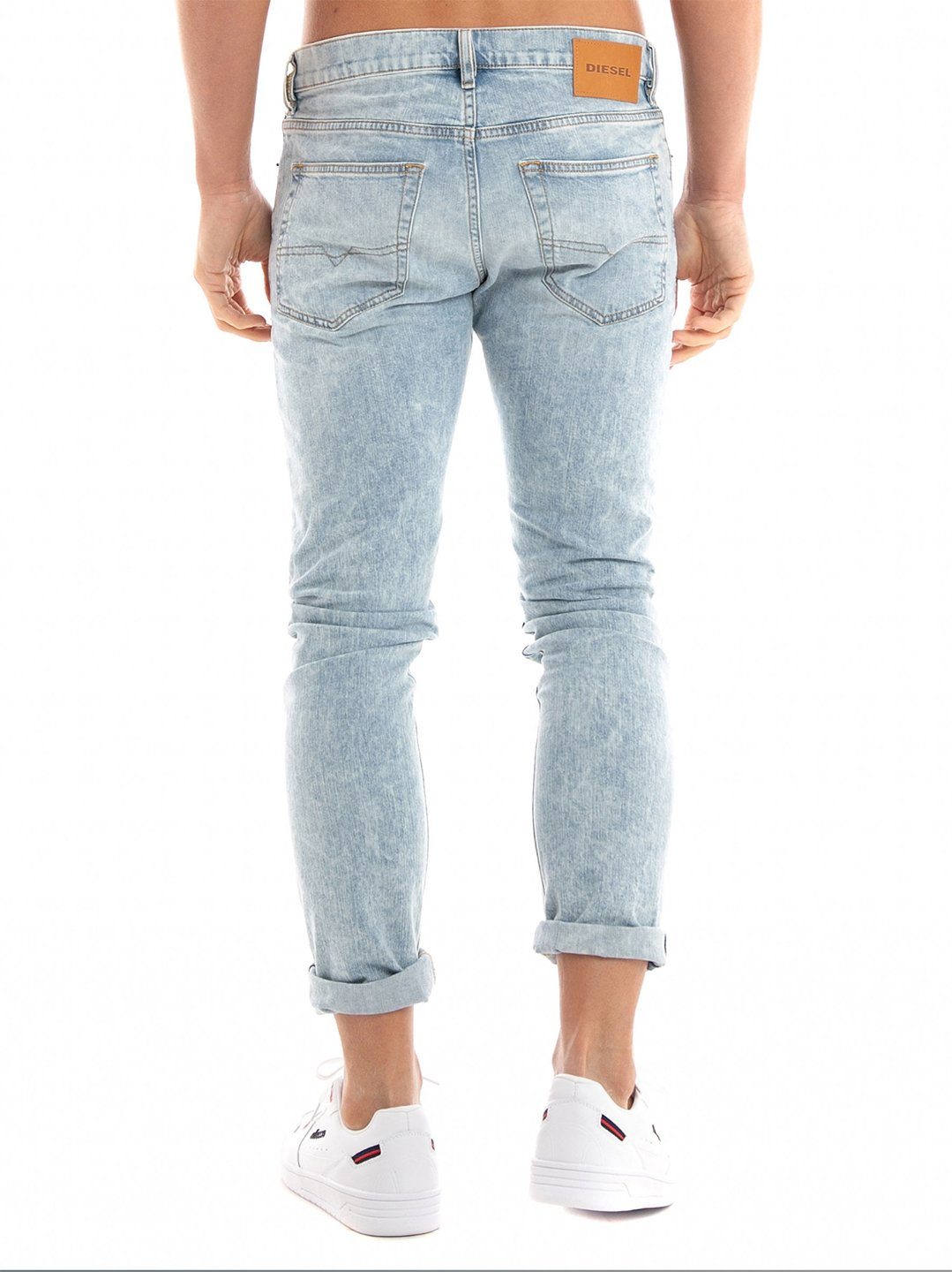 Diesel Slim-fit-Jeans Low Waist Stretch Hose - D-Luster 0GDAM - W36 L32