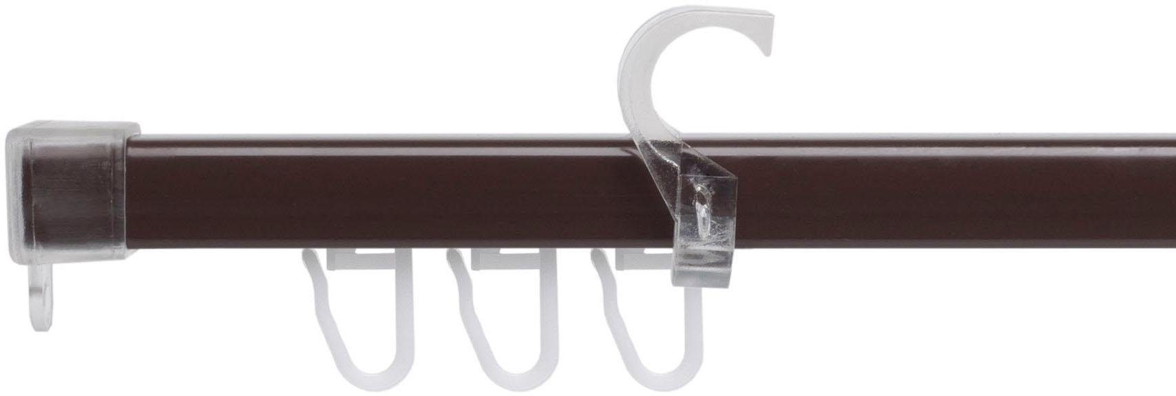 Liedeco U-Schiene U-STORELAU01GS, 1-läufig, Fixmaß, Metall