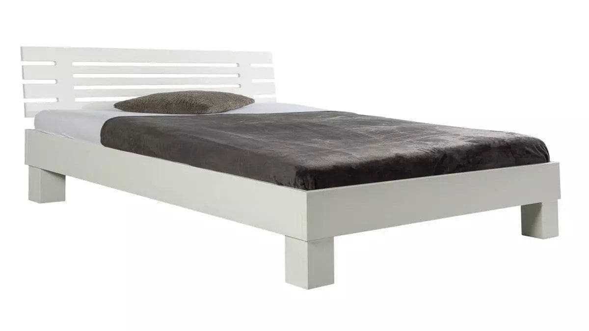 BedBox Massivholzbett Basic 502, Massivholzbett aus Buche mit zeitloser Formensprache