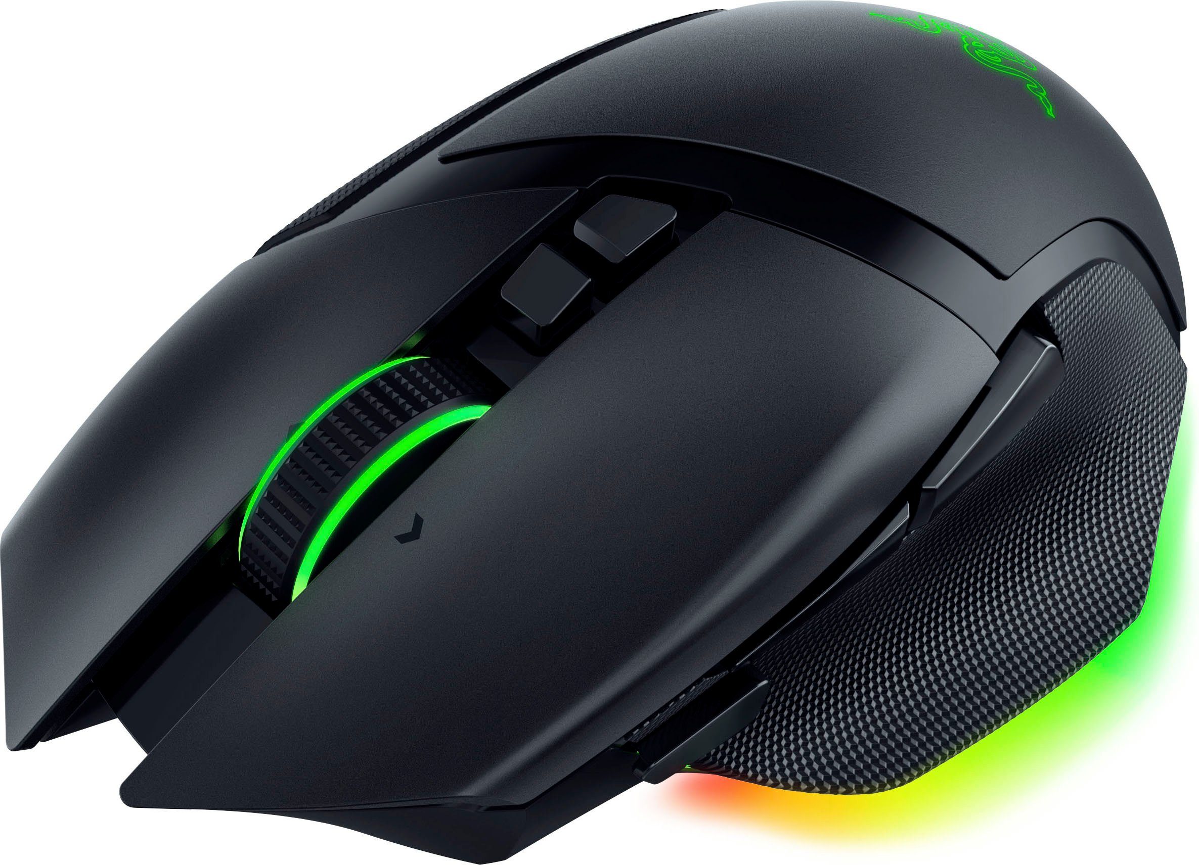 RAZER Basilisk V3 Pro Gaming-Maus (RF kabellos + Bluetooth, USB, kabelgebunden)