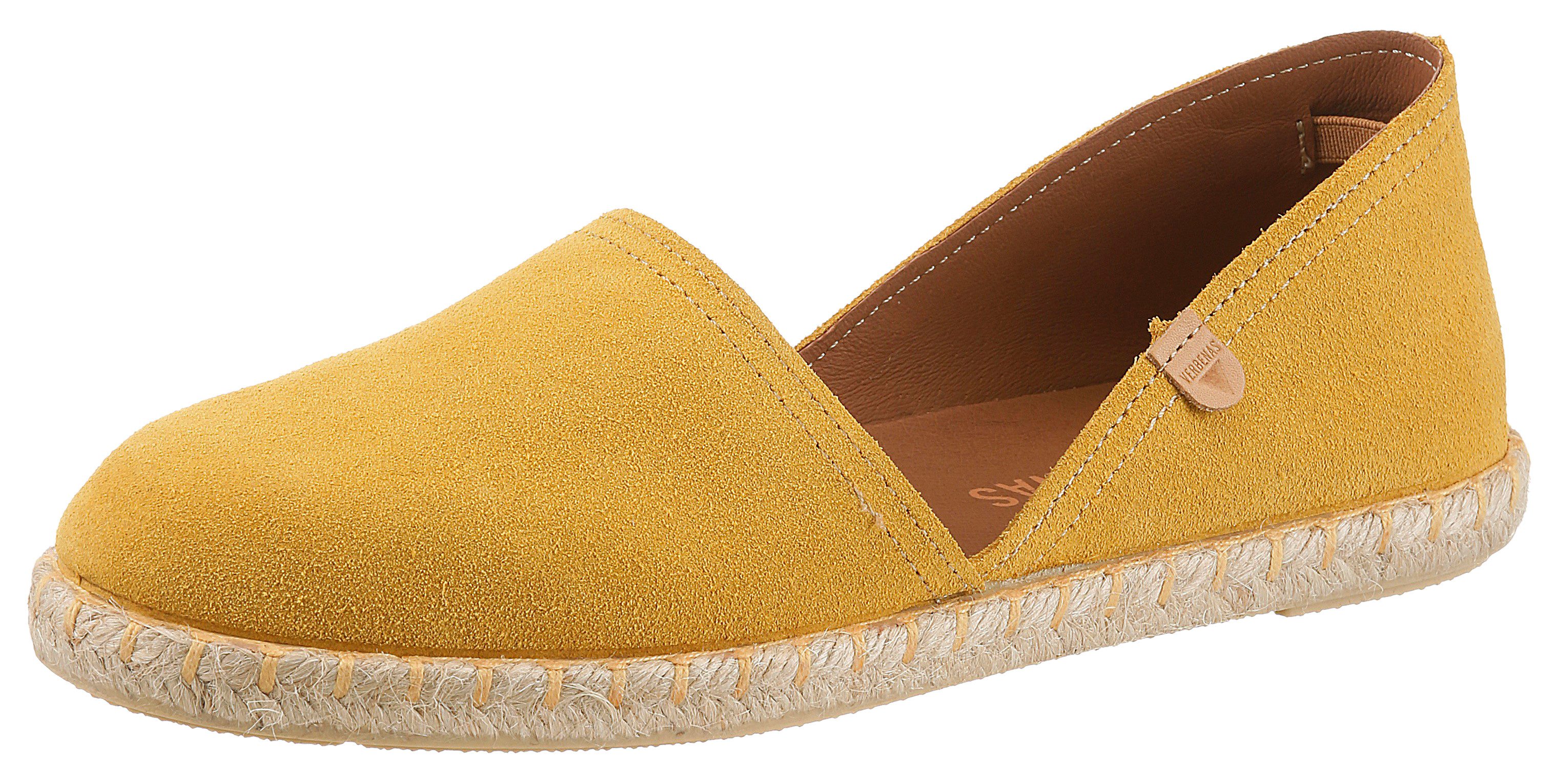 VERBENAS CARMEN SERRAJE Espadrille, Schlupfschuh, Sommerschuh, Loafer mit typischem Jute-Rahmen