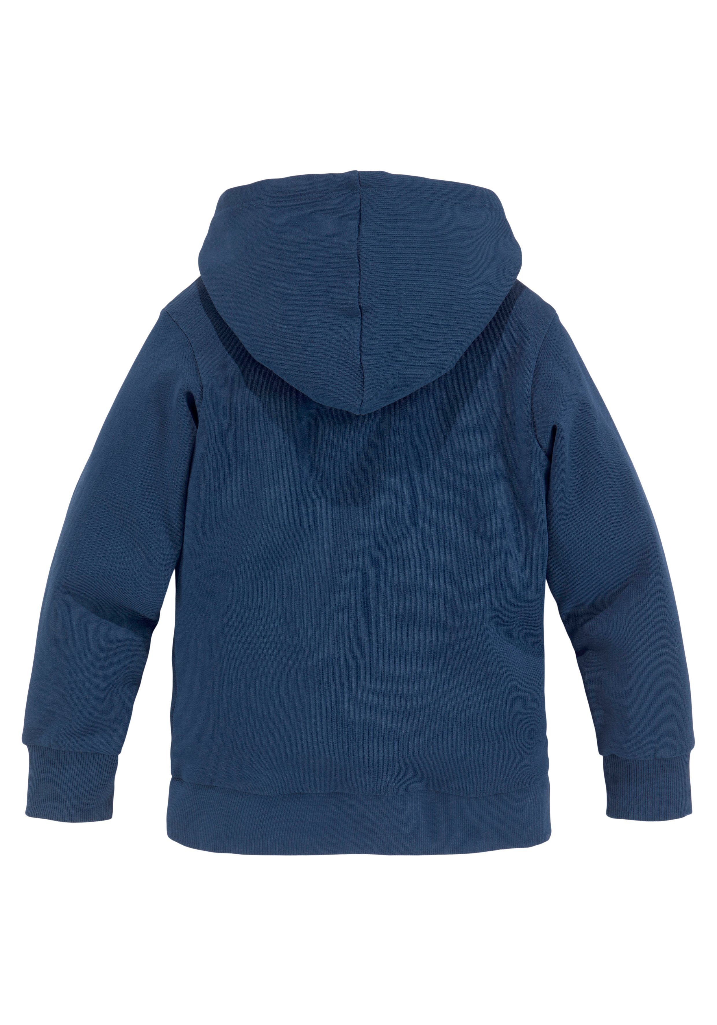 KIDSWORLD Kapuzensweatshirt mit tollem Dino aus Wendepailletten Langarm, Basic-Passform, bedruckt, aus Baumwolle – Bild 5 von 5