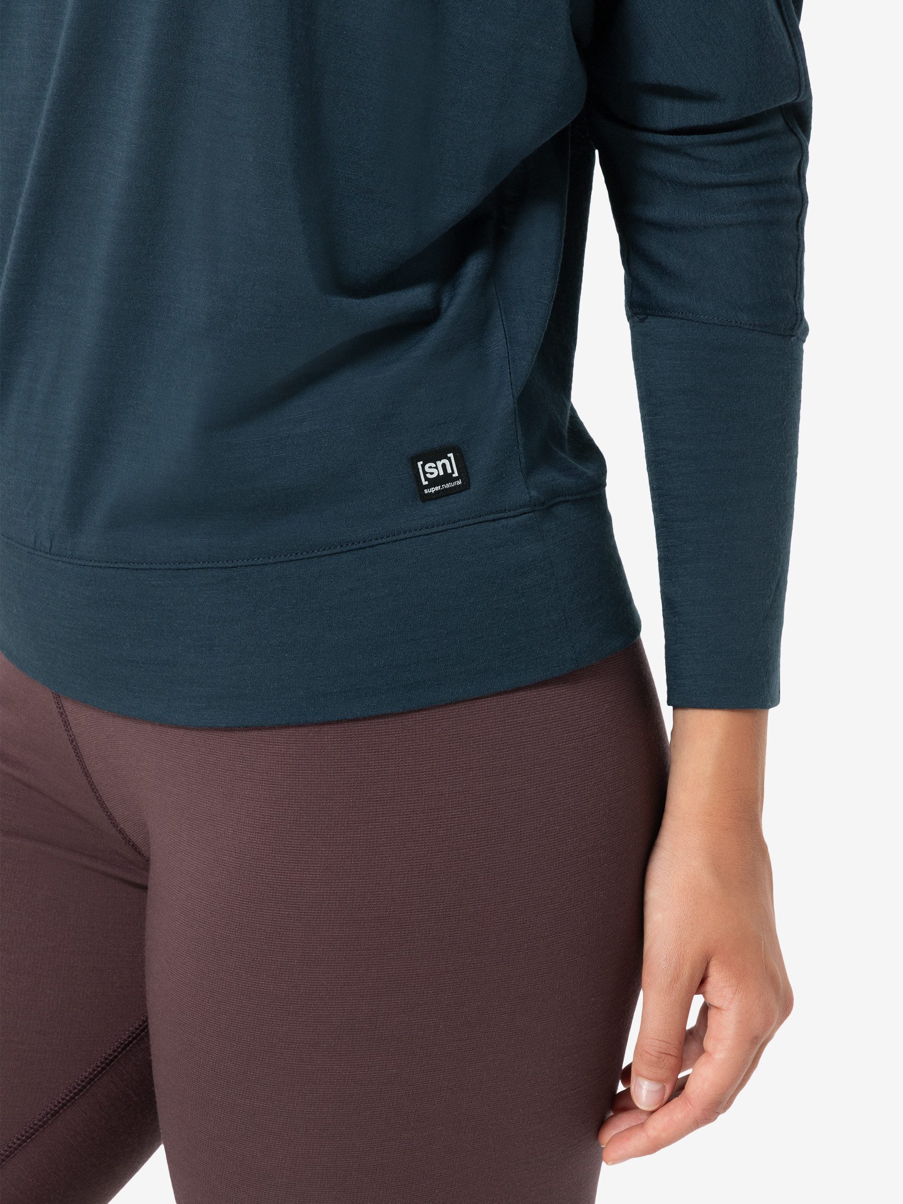 SUPER.NATURAL Langarmshirt für Damen aus Merino günstig online kaufen