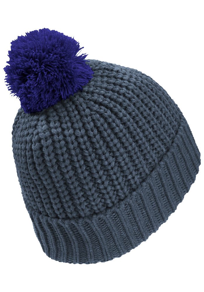 Jack Wolfskin Bommelmütze POMPOM BADGE BEANIE K Kindermütze, warm, mit Bommel
