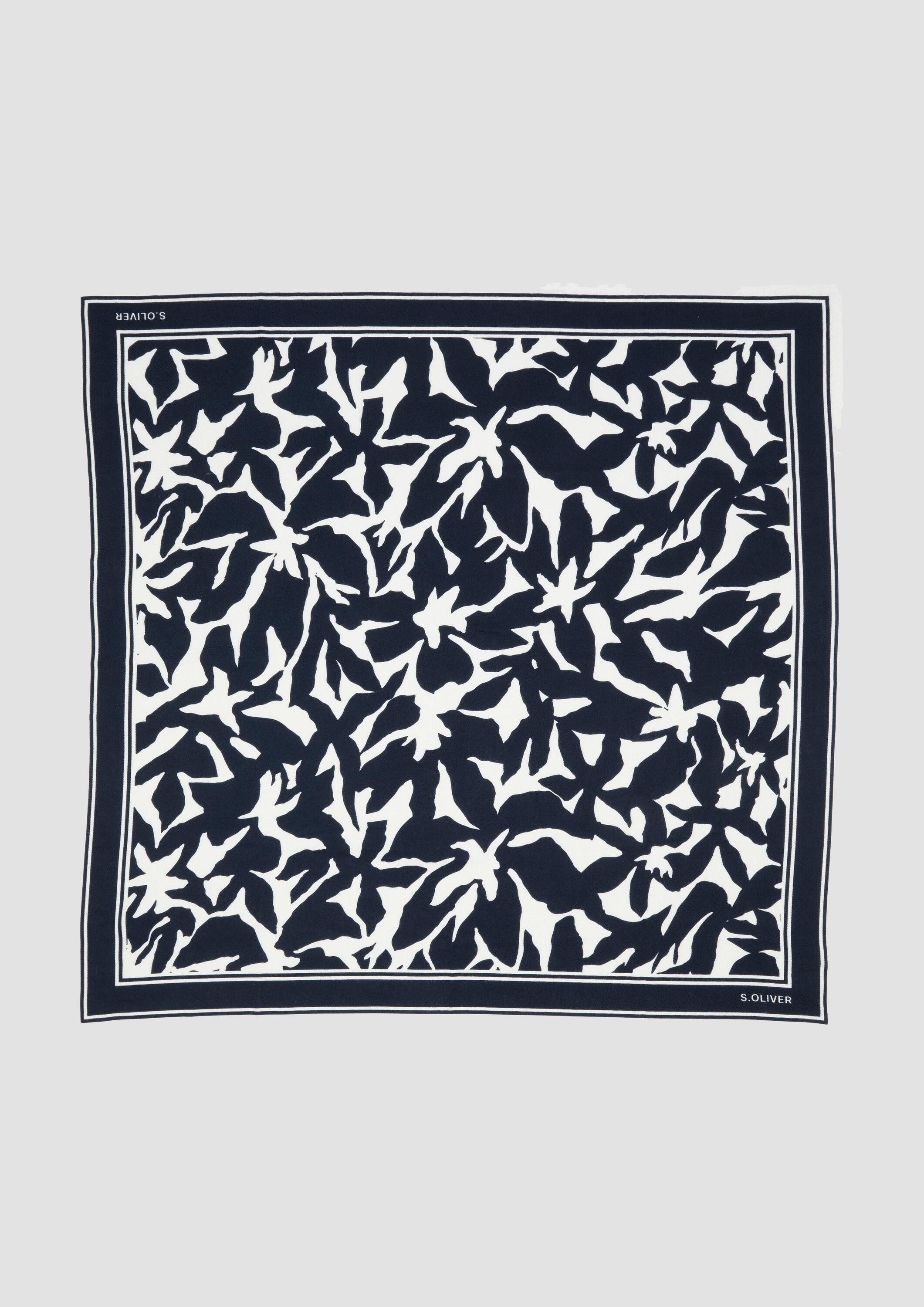 s.Oliver Schal Tuch Tuch mit All-over-Print, günstig online kaufen