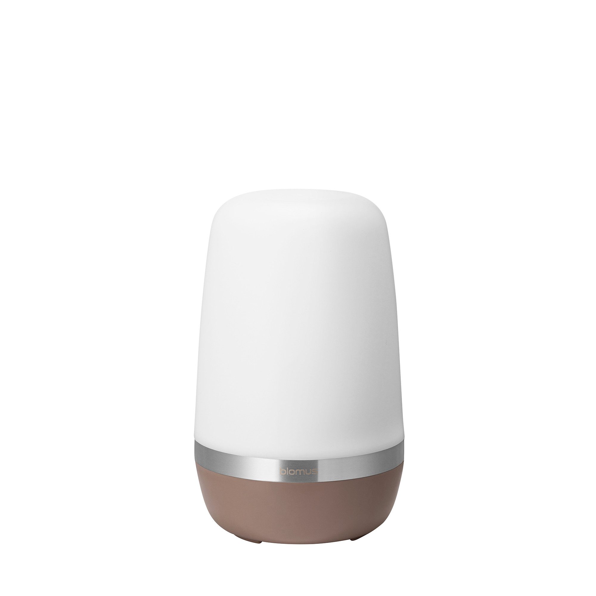 blomus LED Laterne -SPIRIT- Outdoor LED Leuchte: Designlampe für den Außenbereich, Dimmbar, LED fest integriert, Warmweiß, Neutralweiß, Kaltweiß, Akku aufladbar, IP44, Dimmbar, LED, Lichtfarben, Stilvoll, Zeitloses Design