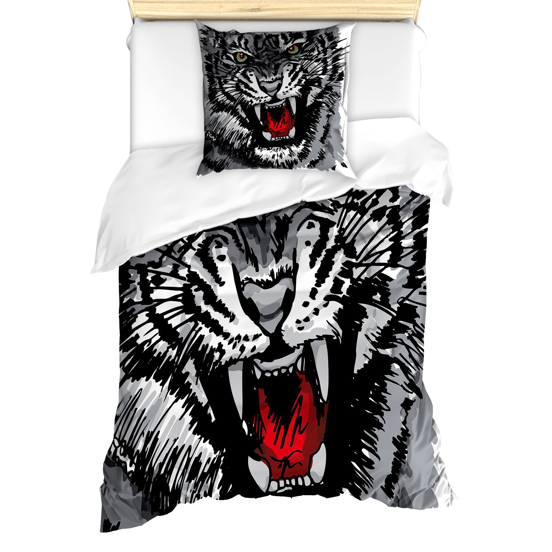 Abakuhaus Bettwäsche Milbensicher Allergiker geeignet mit Kissenbezug, Micr günstig online kaufen