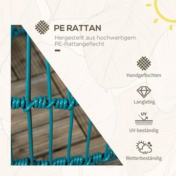 Outsunny LED Solarleuchte Außenleuchte, 8h Leuchtdauer, 0, LED, Weiß, LED Standlampe