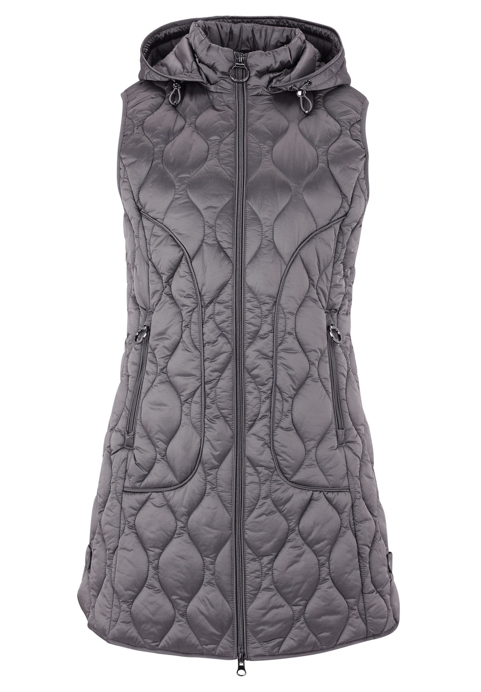 Betty Barclay Strickweste Damen Steppweste mit abnehmbarer Kapuze günstig online kaufen