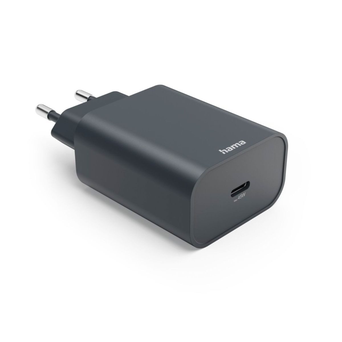 Hama Schnellladegerät PD 45W 1xUSB-C, 86443 Universal-Ladegerät