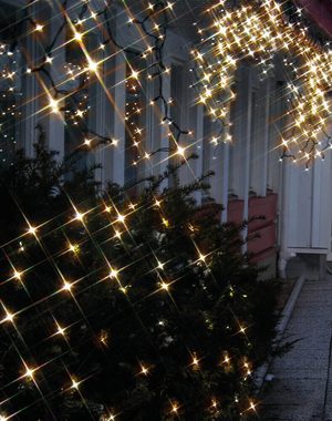 STAR TRADING LED-Lichternetz schwarz, warmweiß, 123lm, L2000mm