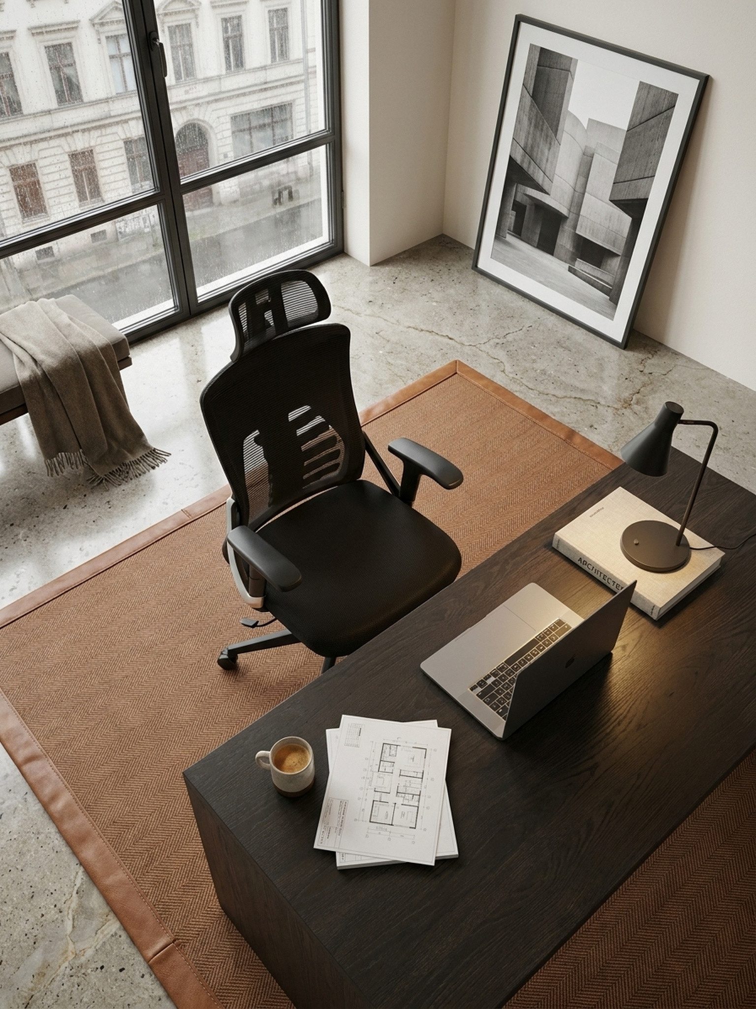 KADIMA DESIGN Bürostuhl Drehstuhl Mesh, ergonomischer Chefsessel, Lordosenstütze, Kopfstütze (Lordosenstütze 4-fach höhenverstellbar, Armlehnen, Hartbodenrollen), Mesh-Netzgewebe, S-Form, Lordosenstütze 4-fach, Kopfstütze verstellbar