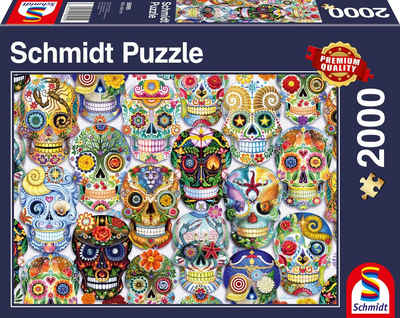 Schmidt Spiele Puzzle La Catrina, 2000 Puzzleteile, Made in Germany