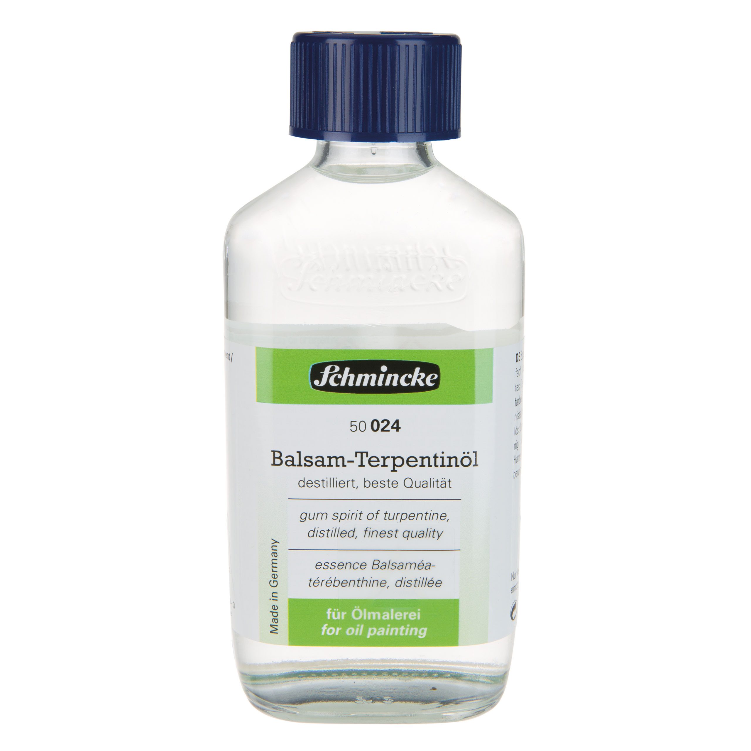 Schmincke Ölfarbe Balsam-Terpentinöl destiliert - 200ml Öl Hilfsmittel 50 024 026