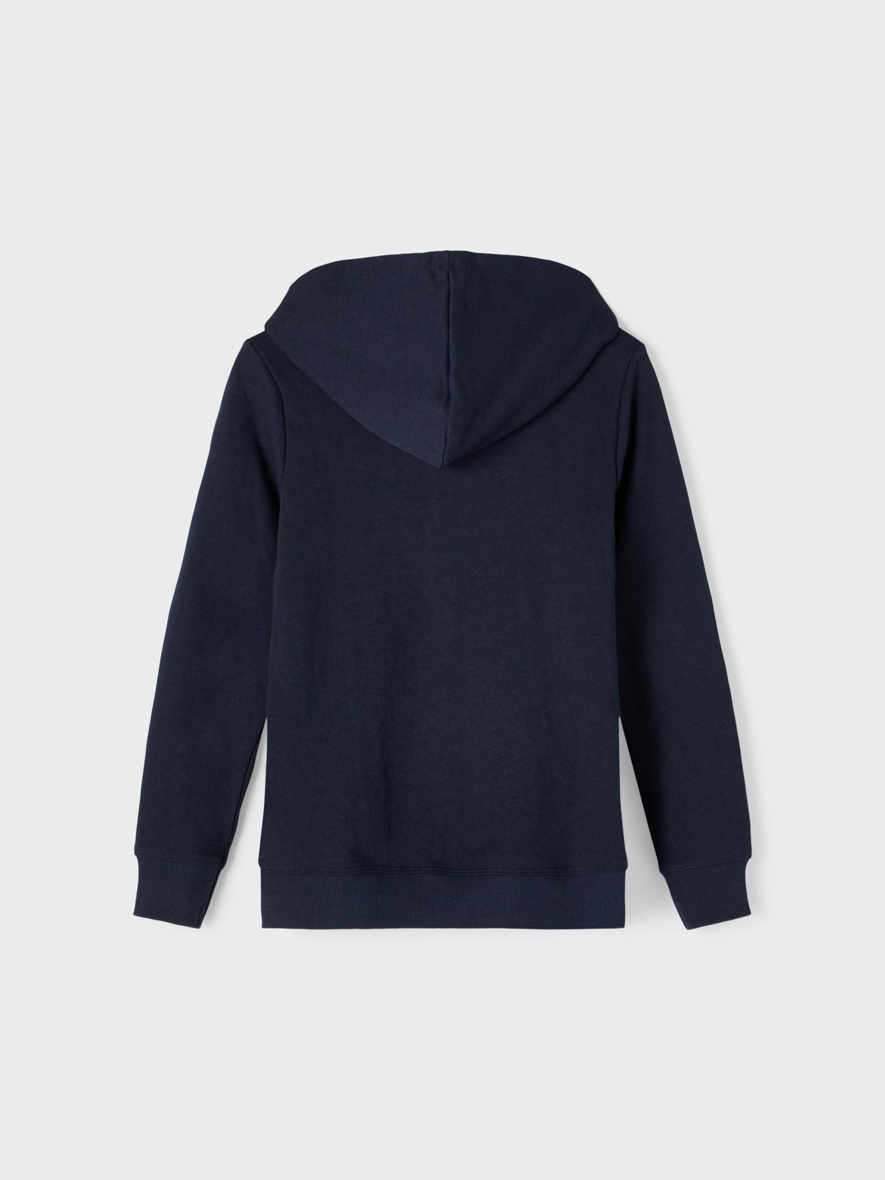 Name It Kapuzensweatjacke NKMNESWEAT CARD W HOOD UNB NOOS in klassischer Form