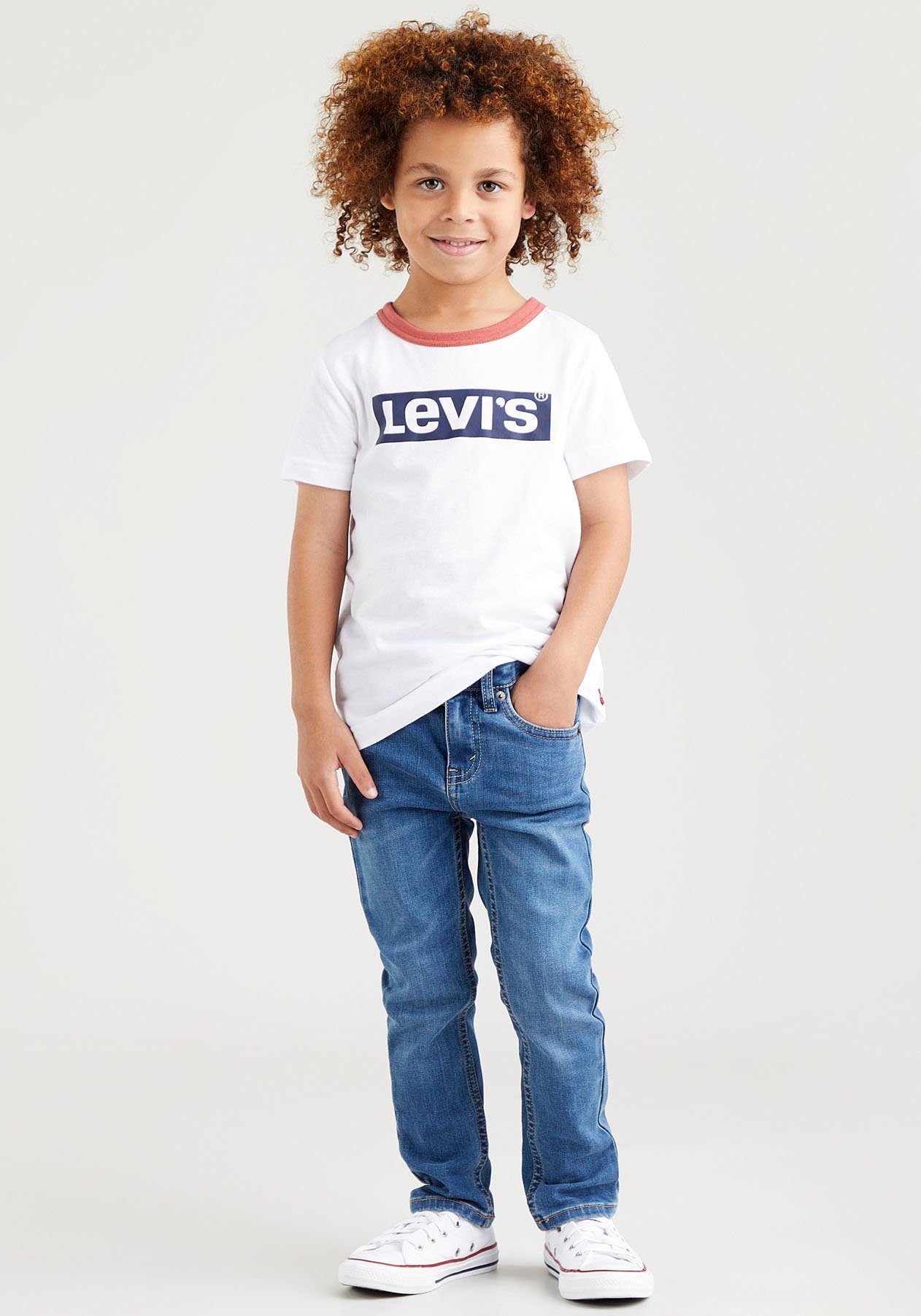 Levi's® Kids Skinny-fit-Jeans LVB-510 SKINNY FIT JEANS for BOYS