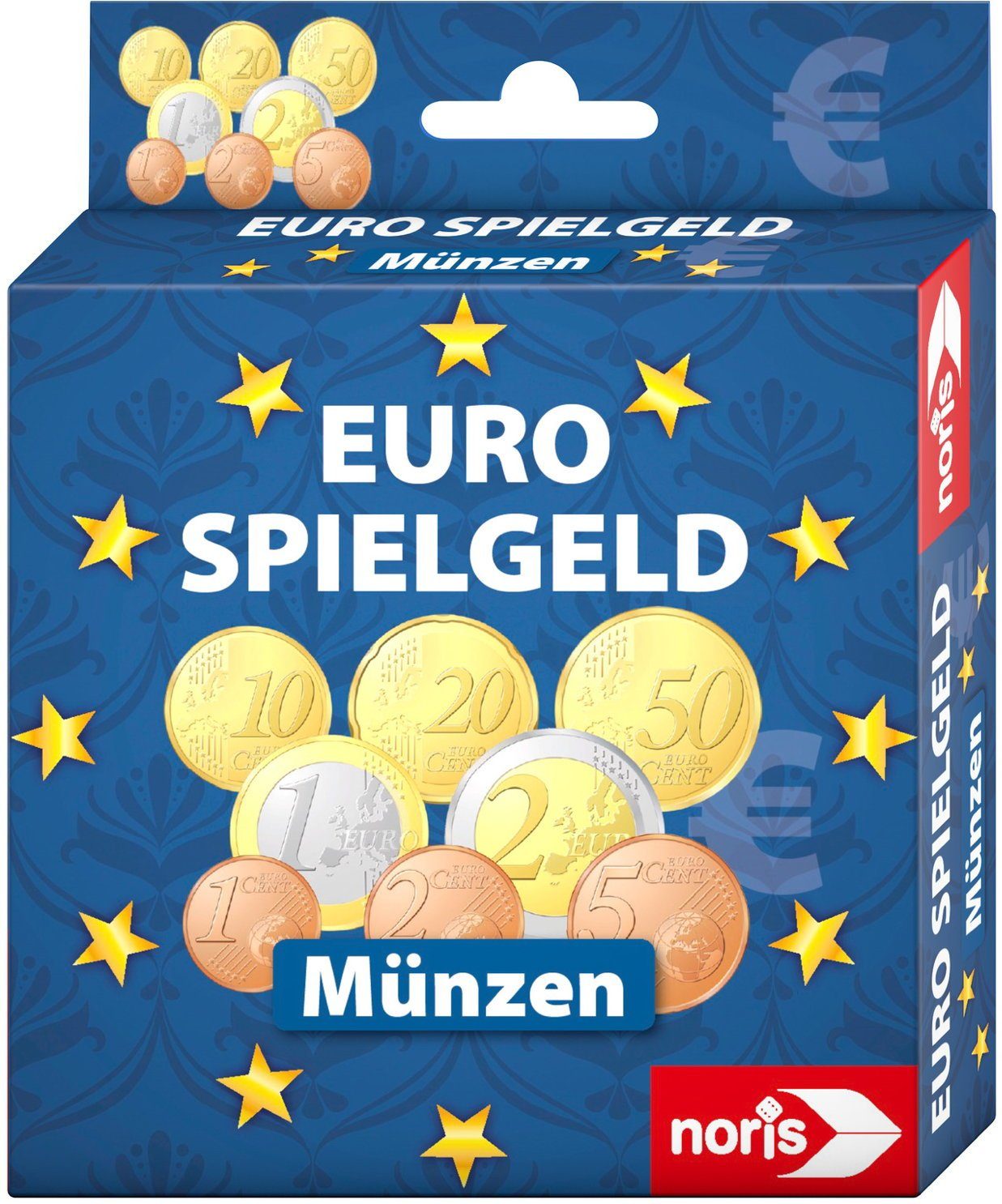 Noris Spiel Zubehör Euro Spielgeld Münzen 606521012