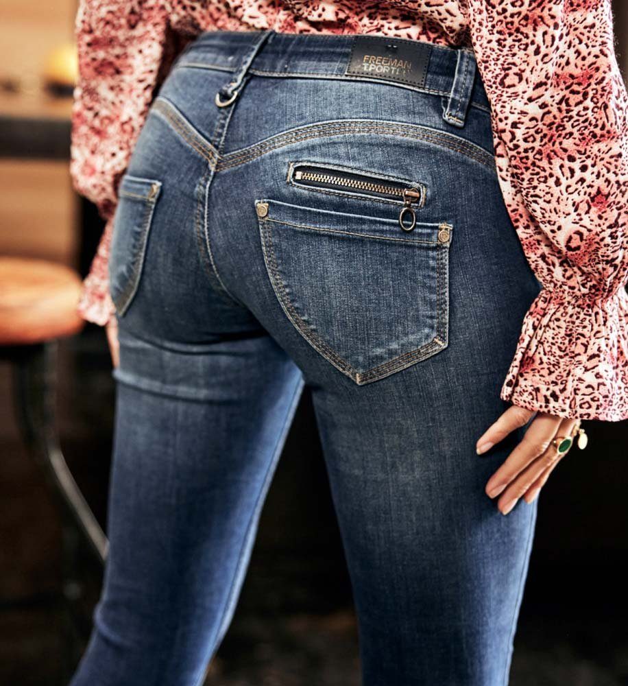 Freeman T. Porter 7/8-Jeans Alexa Cropped Super Stretch Denim Fever stretch