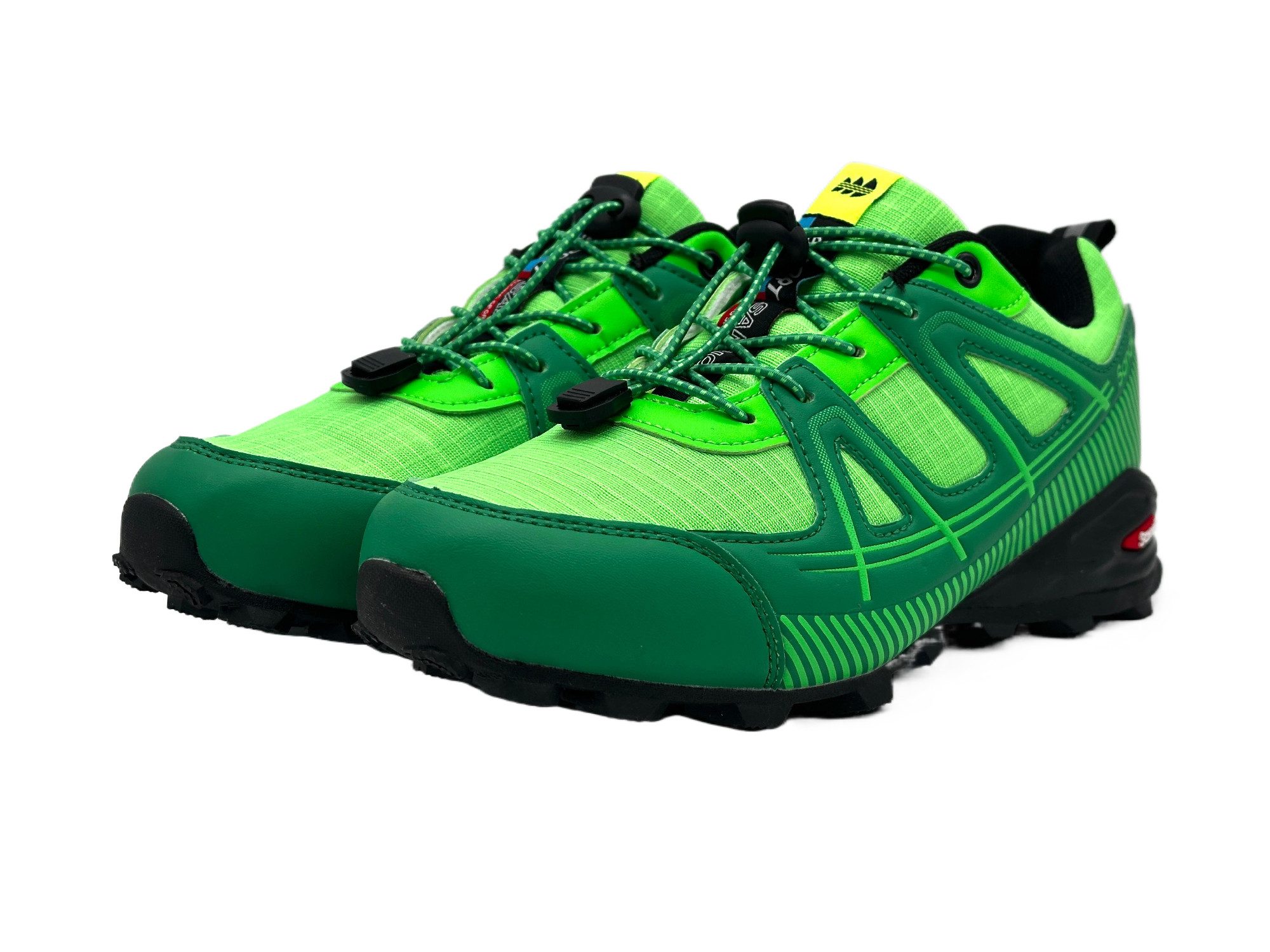 Nowaland Wanderschuhe multifunktionaler Outdoorschuh Trekkingschuh Schnellverschluss, Atmungsaktives Mesh, Stoßdämpfende Sohle