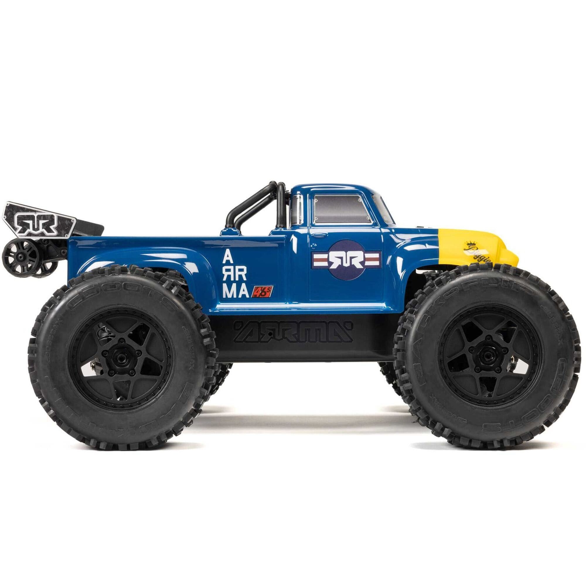 Arrma RC-Buggy Arrma 1:8 Maßstab Notorious 6S V6 4x4 BLX Brushless Stunt Truck RTR -