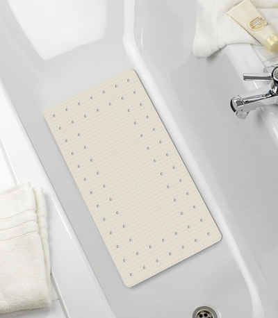 Duschmatte WENKO, Höhe 69 mm, für Badezimmer geeignet, angenehme Trittkomfort, angenehme Trittkomfort, rechteckig, Badematte