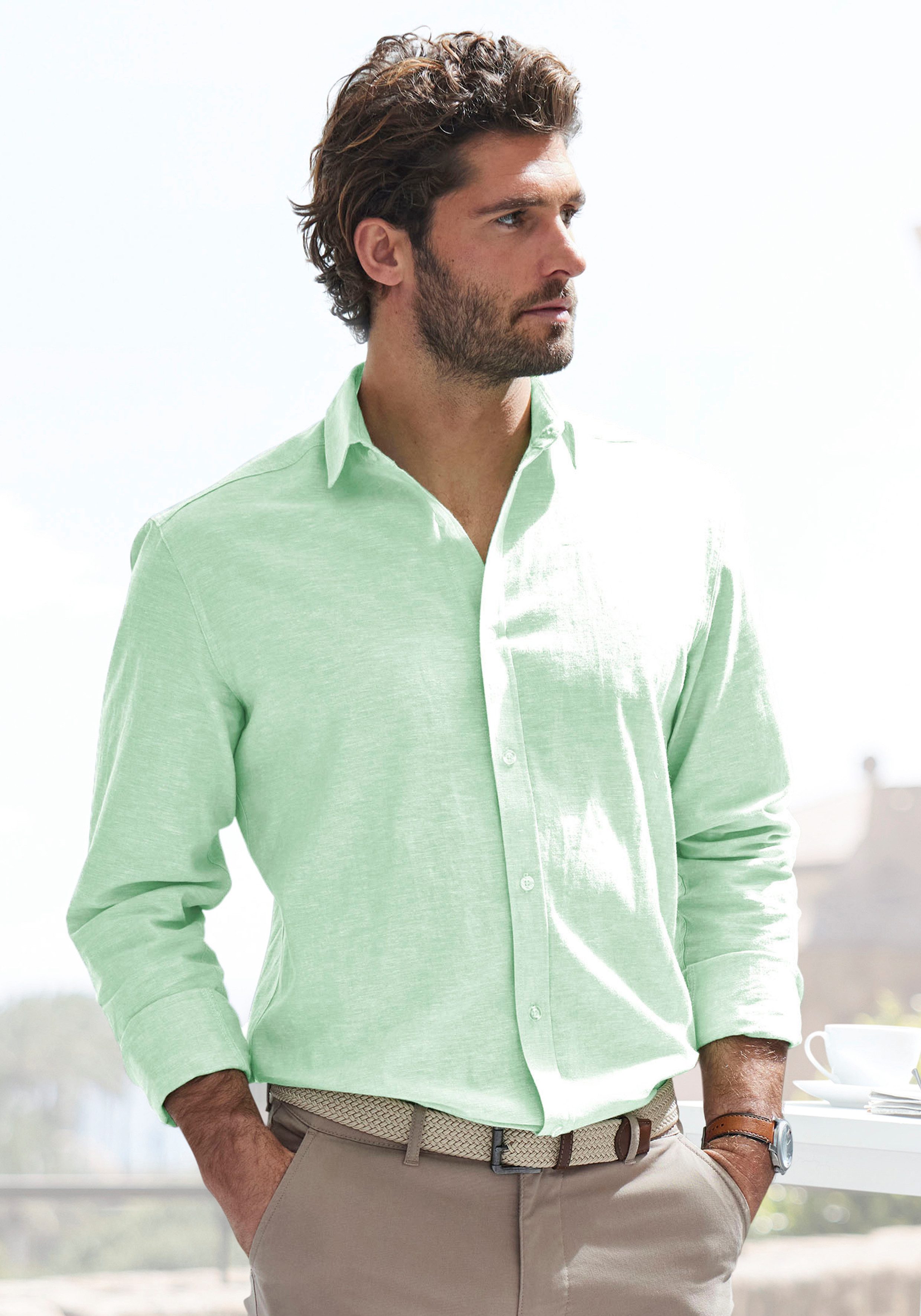 Langarmhemd Regular Fit