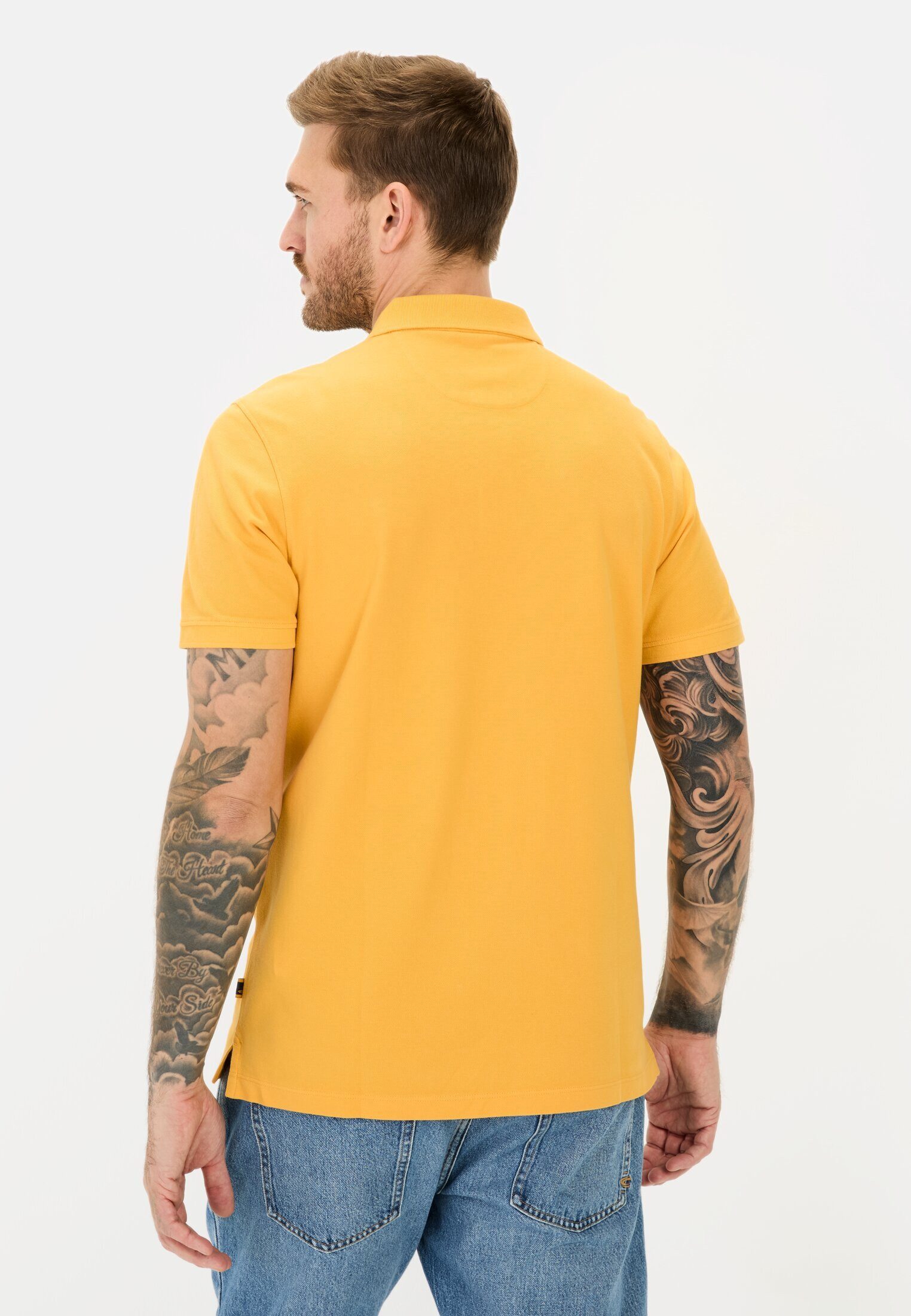 camel active Poloshirt mit Logo-Stickerei günstig online kaufen