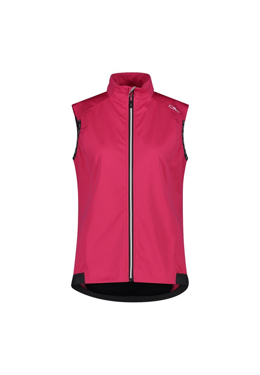 CMP Laufjacke CMP Softshell Laufweste reflektierenden Damen pink mit