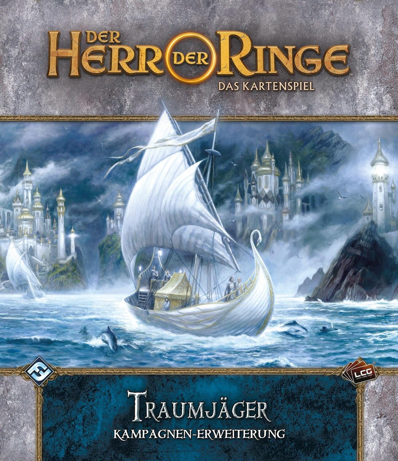 Fantasy Flight Games Spiel, Der Herr der Ringe: Das Kartenspiel - Traumjäger...