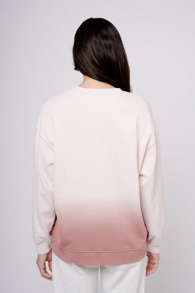 GIORDANO Sweatshirt mit elastischen Ärmelbündchen