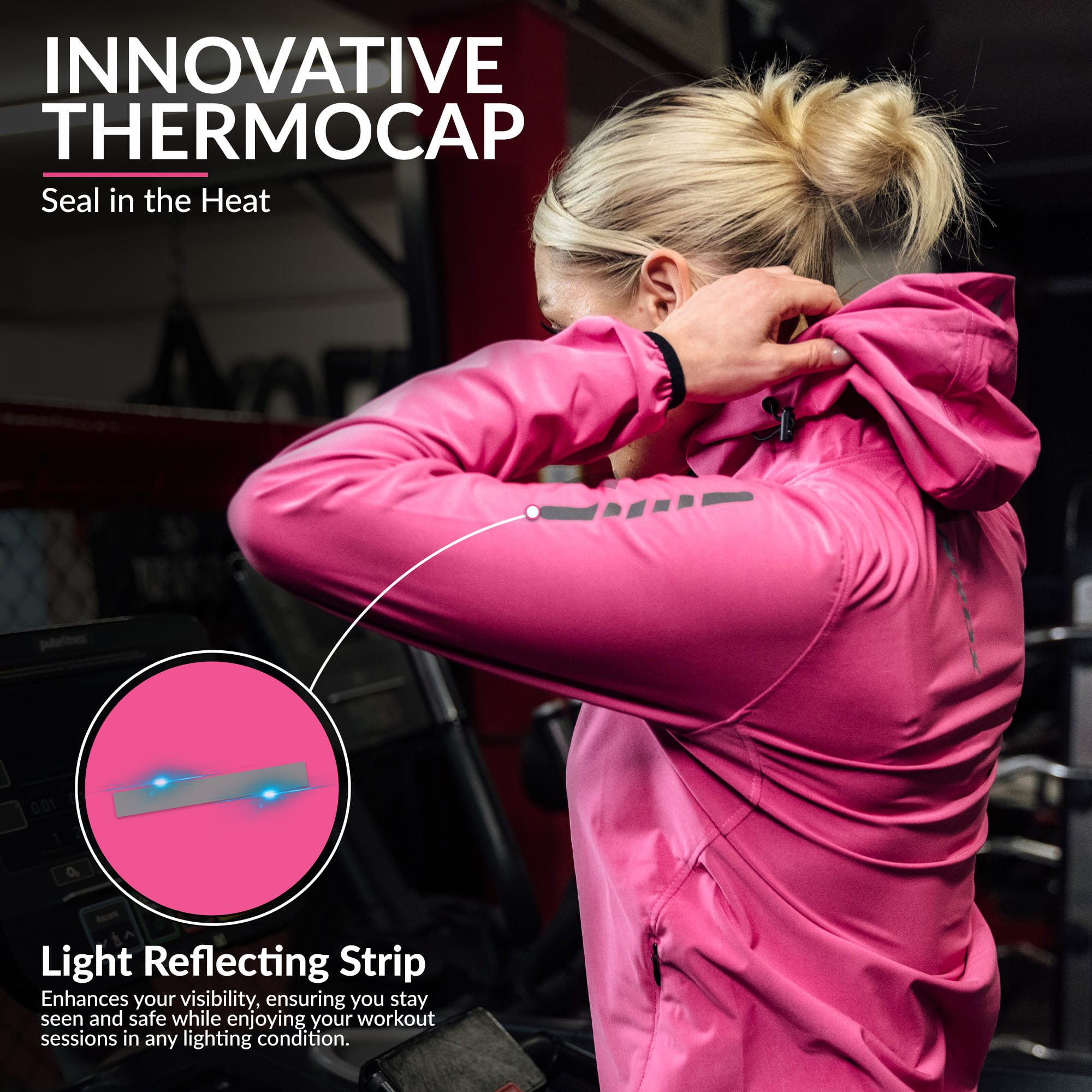 RDX Thermohemd RDX Jogginganzug zum Abnehmen, Saunaanzug Trainingsanzug Männer Frauen – Bild 5 von 5