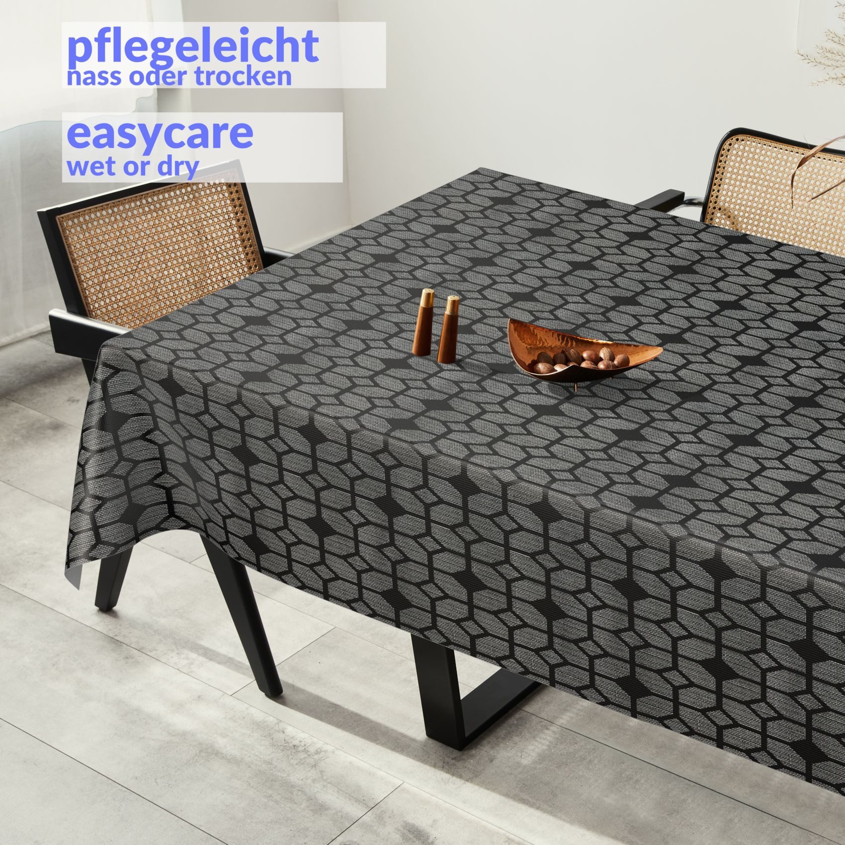 ANRO Tischdecke Besonders Feine Wachstuchtischdecke Premium günstig online kaufen