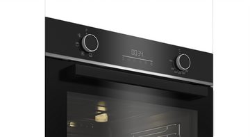 BEKO Backofen Beko Einbau Backofen BBIE17301BD autark schwarz EEK: A 72 Liter