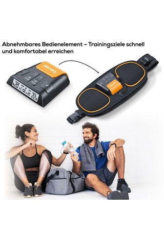 BEURER TENS-EMS-Gerät EM 39 raumenis treniruojantis diržas dėl Pilvo ir Rücken 4 Elektroden (2-tlg) Stimulation von zentralen Bauchmuskeln ir Apatinis Rückenmuskulatur