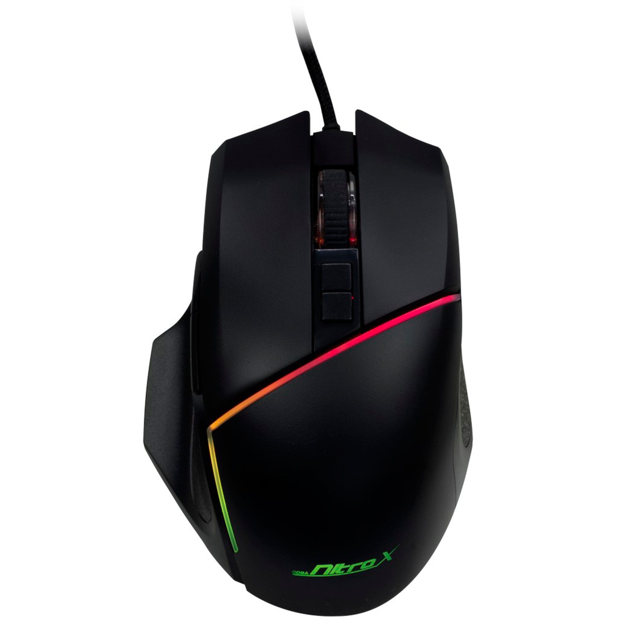Inter-Tech Inter-Tech Nitrox GT-100 RGB, Gaming-Maus Maus (kabelgebunden)