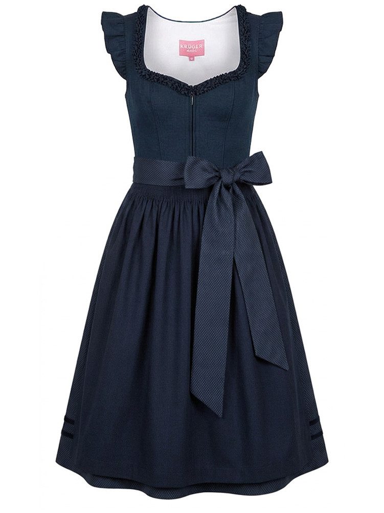 Krüger Madl Dirndl Dirndl Hayley 60cm Länge marine