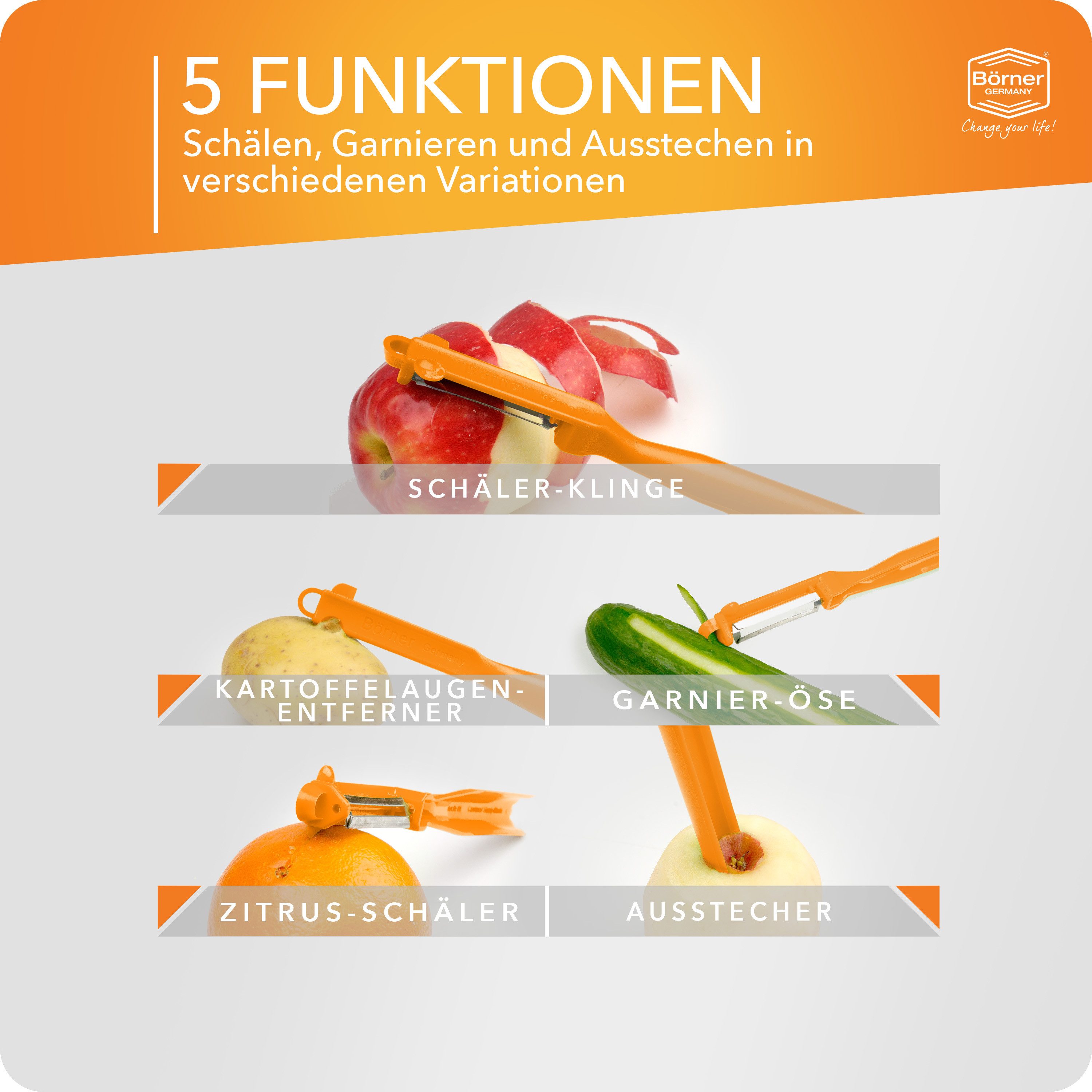 Börner Sparschäler Kombischäler