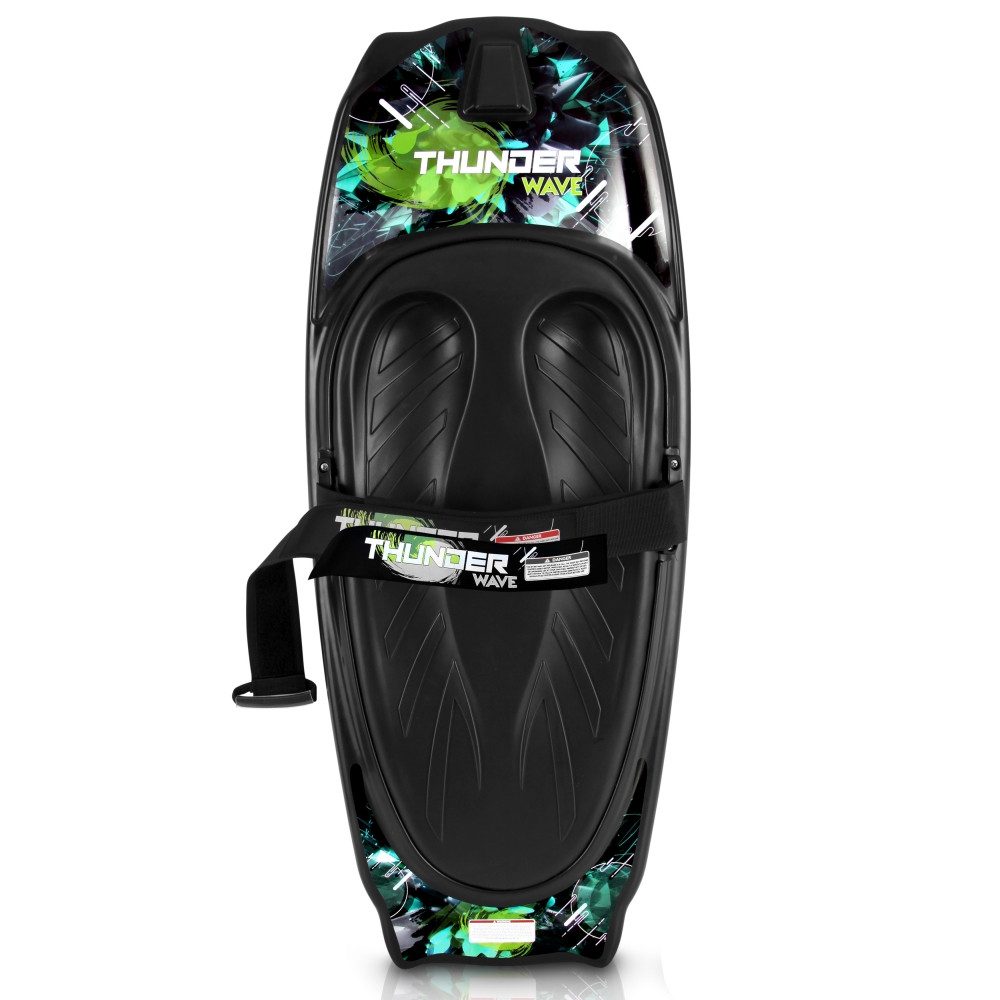 SereneLife Wakeboard Kneeboard Wassersport – Wakeboard mit Schlaufe & verstellbarem Gurt, Für Anfänger, Kinder & Familien – Perfekt für Sommeraktivitäten