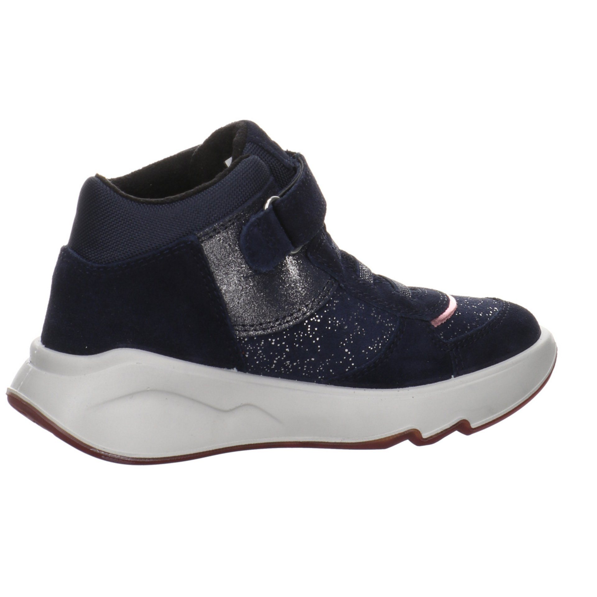 Stiefelette Melody Lederkombination Klettschuh Mädchen Schnürhalbschuhe Superfit