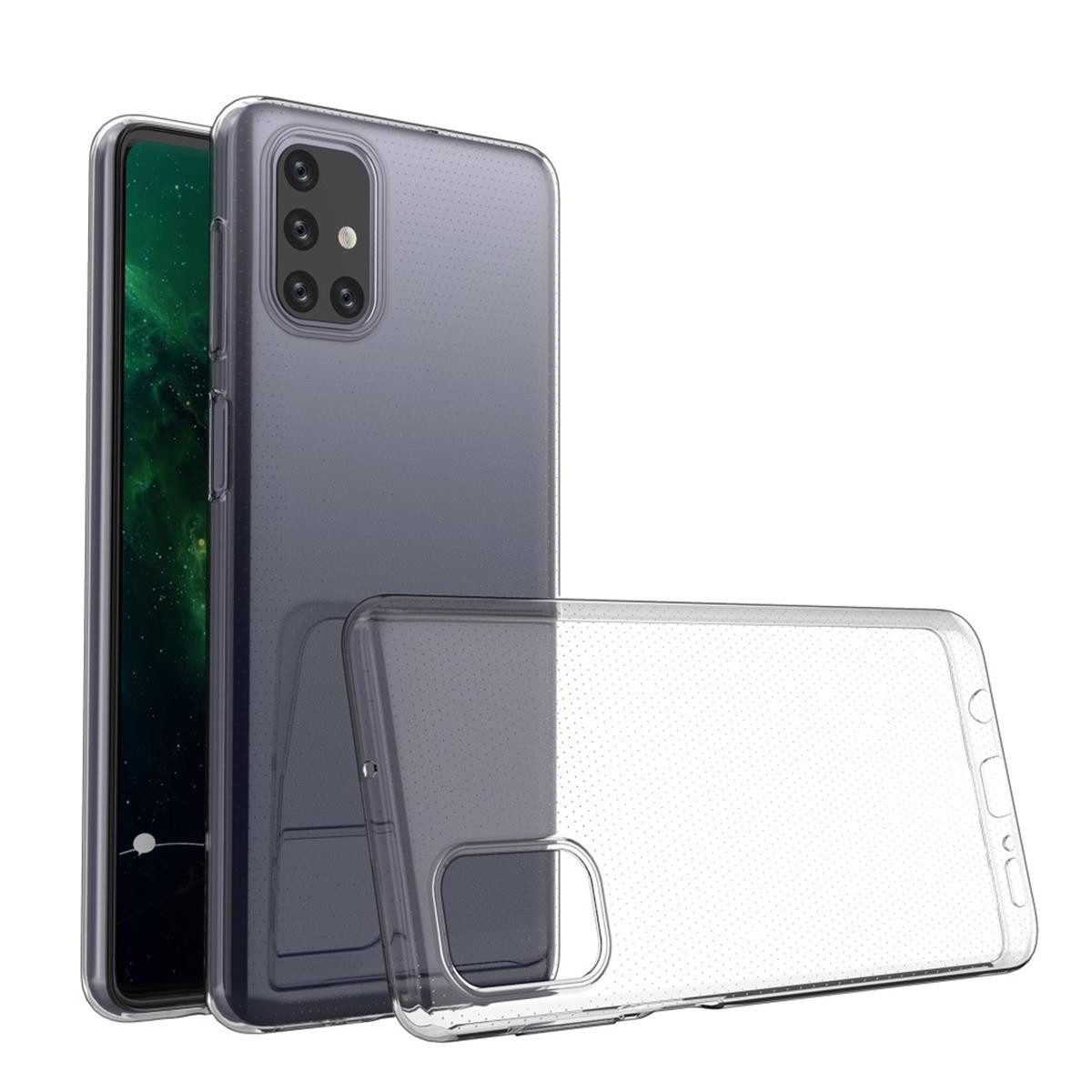CoverKingz Handyhülle Hülle für Samsung Galaxy M51 Handyhülle Silikon Cover Case Tasche