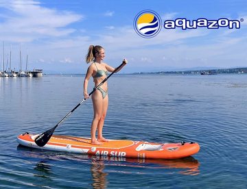 AQUAZON Inflatable SUP-Board SUP Stand up Paddling Board BREEZE AIR 325 10'8 GFK Paddel Allrounder