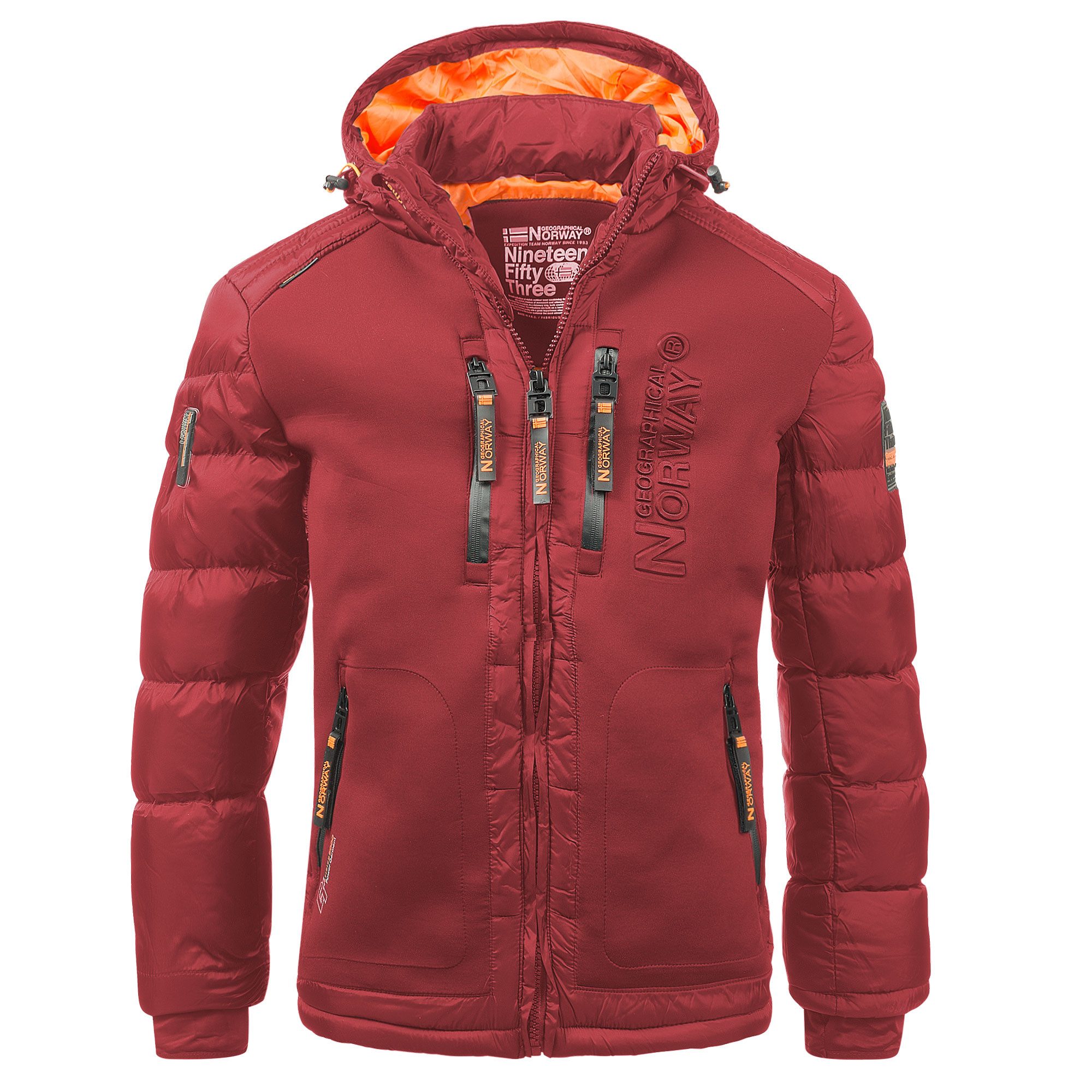 Geographical Norway Winterjacke warme Designer Herren Winter Stepp Jacke Ou günstig online kaufen