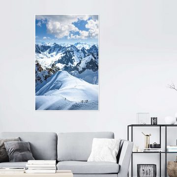 Posterlounge Poster Christian Müringer, Bergwelt bei Chamonix, Frankreich, Fotografie