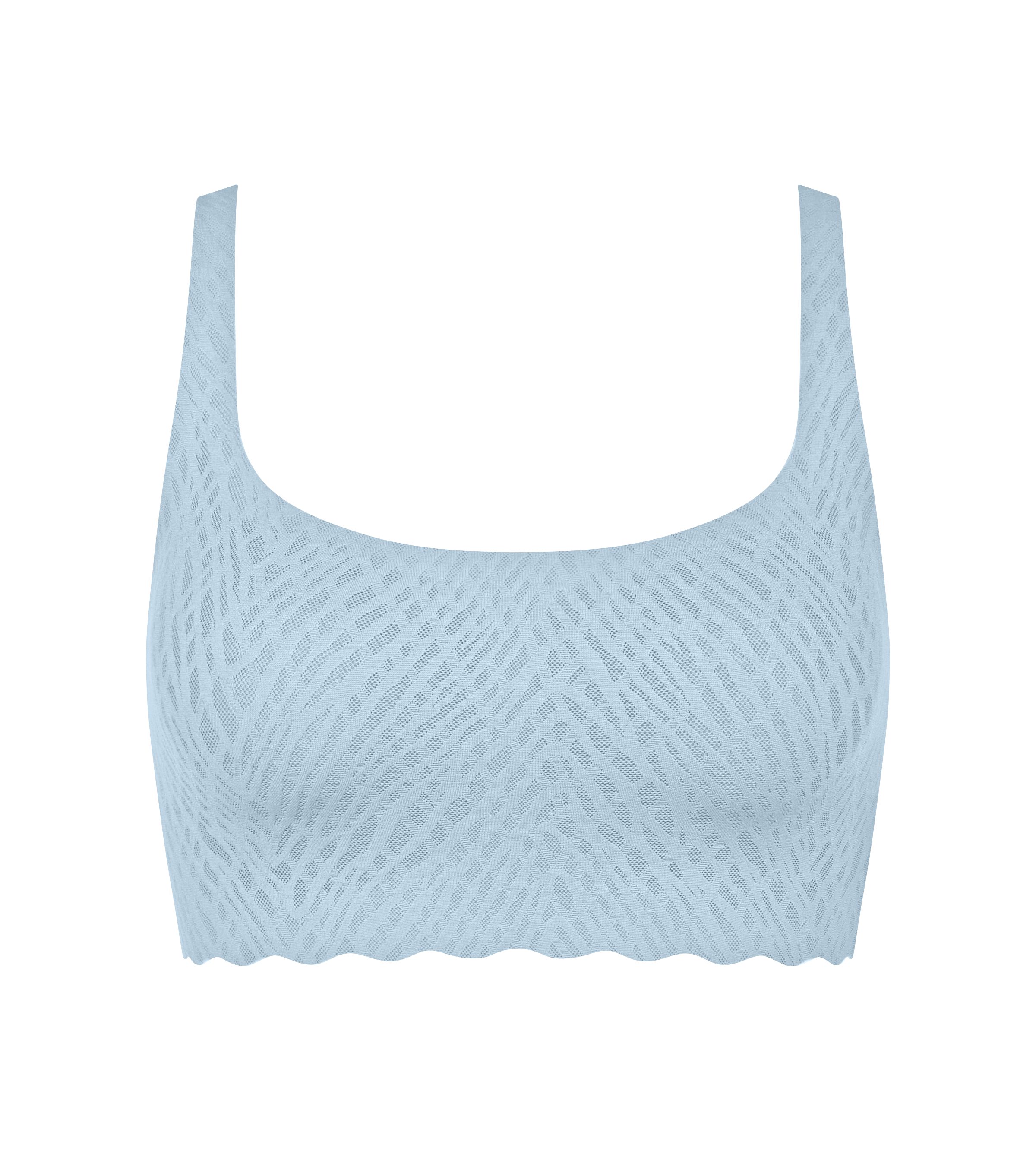 sloggi Bustier ZERO Feel Bliss Top unsichtbar mit Spitzenoptik